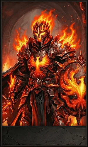 Fireborn gear set artwork