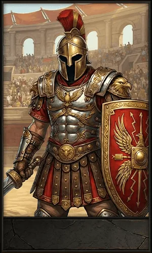 Gladiator gear set artwork