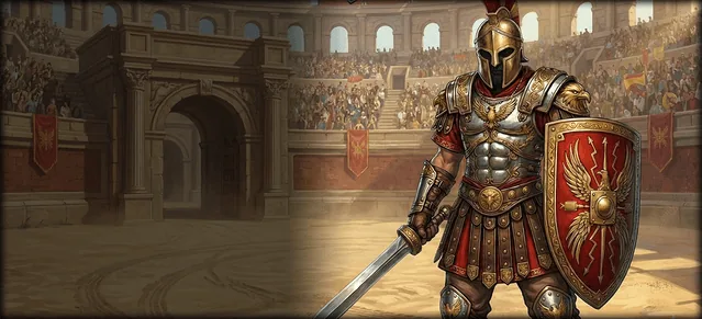 Gladiator gear set artwork